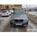 Накладка сплиттер на передний бампер на BMW X4 F26 M-Paket